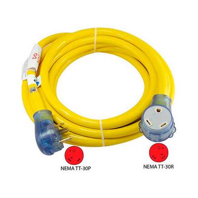 14368 by Conntek - 25-FEET 30-AMP STRAIGHT BLADE RV