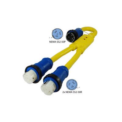 17518 by Conntek - 3', 50A, 6/4C STOW MARINE SHORE
