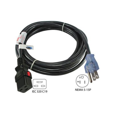 8F515LC19 by Conntek - CORD 14AWG NEMA5-15P-IEC320 8