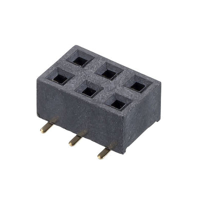 M20-7810345R by Harwin Inc. - CONNECTOR RECPT 6POS 0.1 GOLD SMD