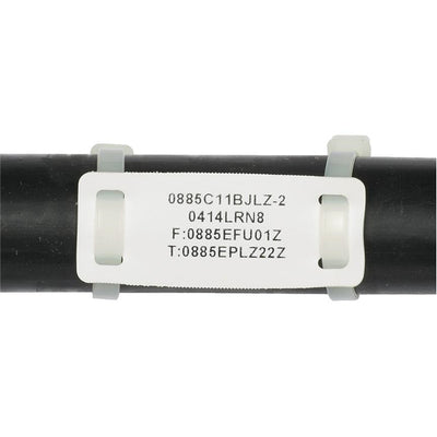 M200X080FQT by Panduit Corp - WIRE MARKER CBL TIE 50.8X20.3MM