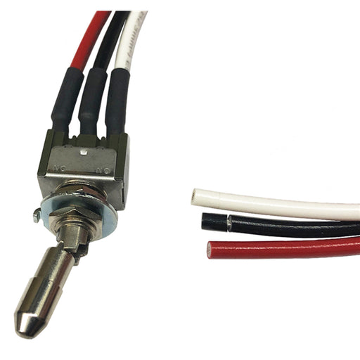 M2012LL1W01/U-WL by NKK Switches - M2012LL1W01/U W/ 12"" WIRES, CN24