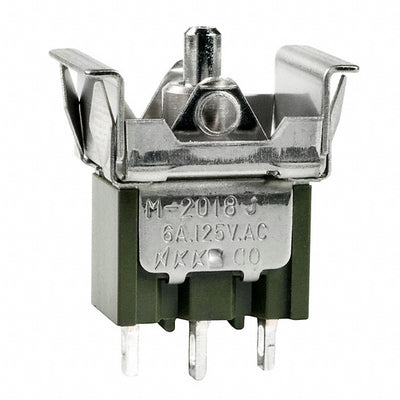 M2018TJW01 by NKK Switches - ROCKER SWITCH SPDT 6A 125V