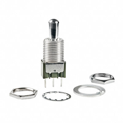 M2019BB1W03 by NKK Switches - SWITCH TOGGLE SPDT 6A 125V