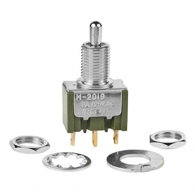 M2019S2S1A01 by NKK Switches - SWITCH TOGGLE SPDT 6A 125V