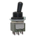 M2024BB1AW01 by NKK Switches - .453"" 11.5MM LRG BAT TOGGLE BLAC