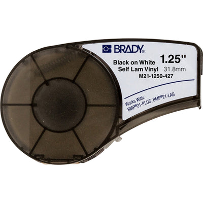 M21-1250-427 by Brady Corporation - LABEL 1.25"" W X 14' L CLR/WH