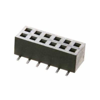 M22-6340342R by Harwin Inc. - CONNECTOR RECPT 6POS 0.079 GOLD SMD