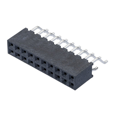 M22-6551042R by Harwin Inc. - CONNECTOR RECPT 20P 0.079 GOLD SMD R/A