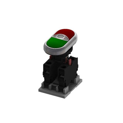 M22DP-SB02-GR by Moujen - DOUBLE PB-2B-GREEN&RED