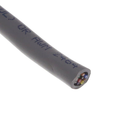 M2410 SL005 by Alpha Wire - CABLE 10COND 28AWG SHLD 100