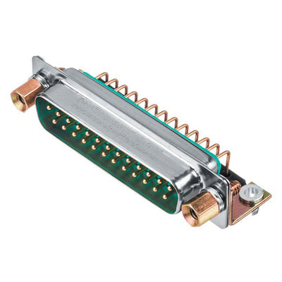 M24308/23-3F by Positronic - DSUB 25 F PCB STR G50 CAD