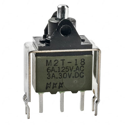 M2T18TXW13 by NKK Switches - ROCKER SWITCH SPDT 6A 125V
