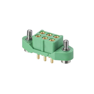M300-FV30645F2 by Harwin Inc. - CONNECTOR RECPT 3MM PCB GOLD 6POS