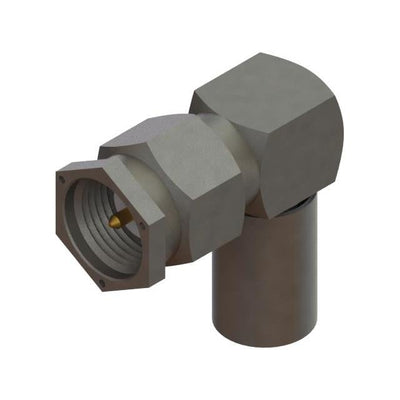M39012/56B3017 by Amphenol SV Microwave - CONNECTOR SMA PLUG R/A 50OHM CRIMP