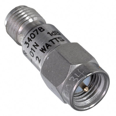 M3933/25-60N by Cinch Connectivity Solutions Midwest Microwave - RF ATTENUATOR 10DB SMA MODULE