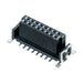 M55-6001642R by Harwin Inc. - CONNECTOR RECPT 16POS 0.05 GOLD SMD