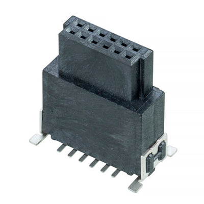 M55-6021242R by Harwin Inc. - CONNECTOR RECPT 12POS 0.05 GOLD SMD