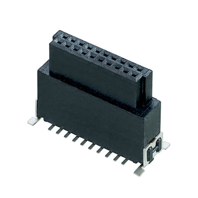 M55-6022042R by Harwin Inc. - CONNECTOR RECPT 20POS 0.05 GOLD SMD