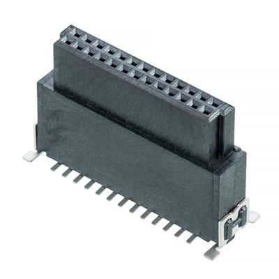 M55-6022642R by Harwin Inc. - CONNECTOR RECPT 26POS 0.05 GOLD SMD