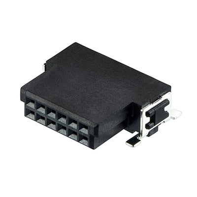 M55-6101242R by Harwin Inc. - CONNECTOR RECPT 12P 0.05 GOLD SMD R/A