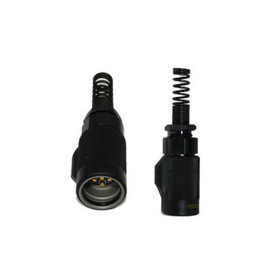 M55116/4-3 by Power Connector - CONNECTOR PLUG MALE 6POS GOLD SOLDER