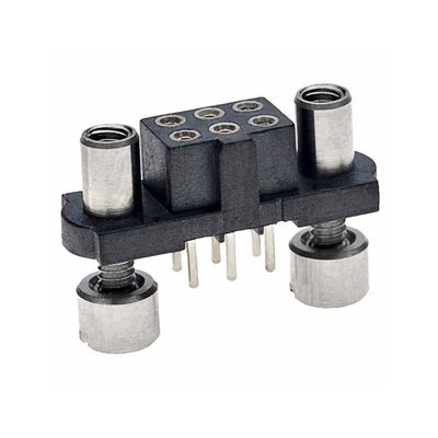 M80-4050605 by Harwin Inc. - 3+3 WAY FEMALE PC TAIL 3MM