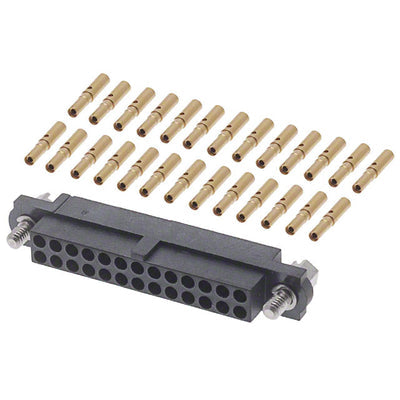 M80-4602605 by Harwin Inc. - CONNECTOR RECPT 26POS CRIMP 22AWG GOLD