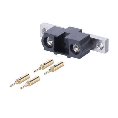 M80-5C10405MU by Harwin Inc. - CONNECTOR PLUG PNL MNT 24-28AWG 2POS