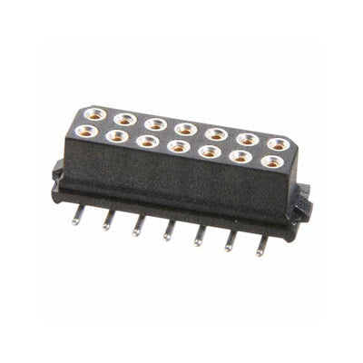 M80-6810845 by Harwin Inc. - CONNECTOR RECPT 8POS 0.079 GOLD SMD