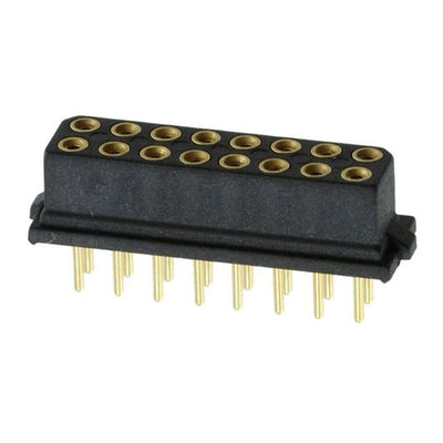 M80-8871605 by Harwin Inc. - CONNECTOR RECPT 16POS 0.079 GOLD PCB