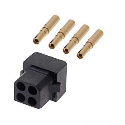 M80-8890405 by Harwin Inc. - CONNECTOR RECPT 4POS CRIMP 22AWG GOLD