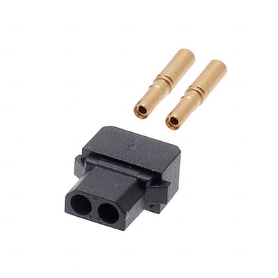 M80-8980205 by Harwin Inc. - CONNECTOR RECPT 2P CRIMP 24-28AWG GOLD