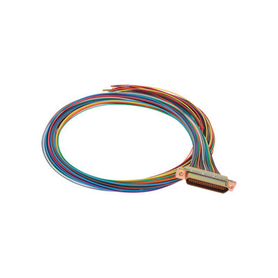 M83513/04-F04N by Cinch Connectivity Solutions - 37 POS RCPT 36"" COLR PTFE NI PLT