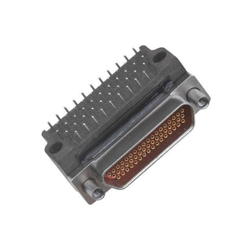 M83513/13-D01CP by Cinch Connectivity Solutions - 25 POS RCPT RED. 90 PCB CD PLTD