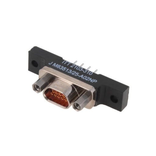 M83513/25-A02NP by ITT Cannon, LLC - MICRO-D RECEPTACLE 9POS PCB, ELE