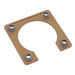M85049/95-16B by Amphenol Interconnect India - 3/4 PERIMETER MOUNTING FLANGE UN