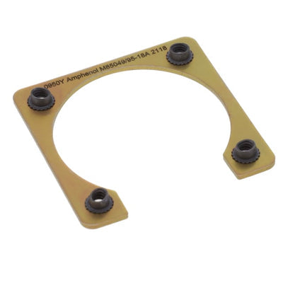M85049/95-18A by Amphenol Interconnect India - 3/4 PERIMETER MOUNTING FLANGE AN