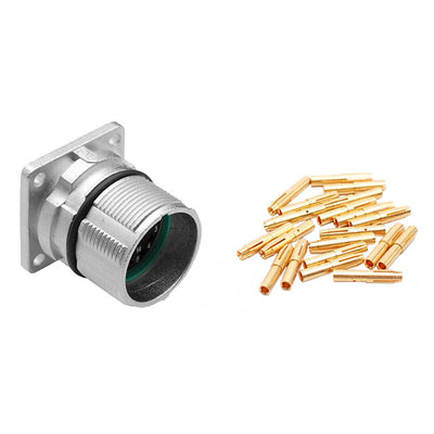 MA1LAP1700S-KIT by Amphenol Sine Systems Corp - CONNECTOR RECPT FMALE 17POS GOLD CRIMP