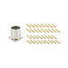 MA2LAE1700S-KIT by Amphenol Sine Systems Corp - CONNECTOR RECPT FMALE 17POS GOLD CRIMP