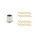 MA2LAP1200-KIT by Amphenol Sine Systems Corp - CONNECTOR RECPT MALE 12POS GOLD CRIMP