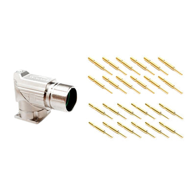 MA5RAE1201-KIT by Amphenol Sine Systems Corp - CONNECTOR RECPT MALE 12POS GOLD CRIMP