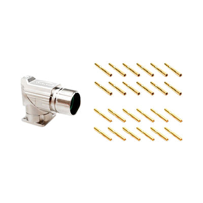 MA5RAE1202S-KIT by Amphenol Sine Systems Corp - CONNECTOR RECPT FMALE 12POS GOLD CRIMP