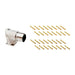 MA5RAE1601S-KIT by Amphenol Sine Systems Corp - CONNECTOR RECPT FMALE 16POS GOLD CRIMP