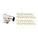 MA5RAE1701S-KIT by Amphenol Sine Systems Corp - CONNECTOR RECPT FMALE 17POS GOLD CRIMP