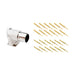 MA5RAP1201-KIT by Amphenol Sine Systems Corp - CONNECTOR RECPT MALE 12POS GOLD CRIMP