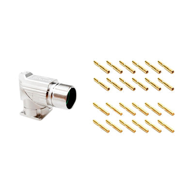 MA5RAP1201S-KIT by Amphenol Sine Systems Corp - CONNECTOR RECPT FMALE 12POS GOLD CRIMP