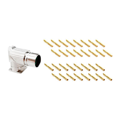 MA5RAP1601S-KIT by Amphenol Sine Systems Corp - CONNECTOR RECPT FMALE 16POS GOLD CRIMP