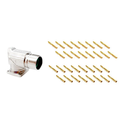 MA5RAP1602S-KIT by Amphenol Sine Systems Corp - CONNECTOR RECPT FMALE 16POS GOLD CRIMP
