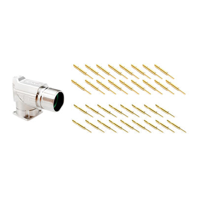 MA5RAP1701-KIT by Amphenol Sine Systems Corp - CONNECTOR RECPT MALE 17POS GOLD CRIMP
